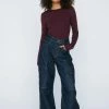 Crew Neck Long Sleeve Top