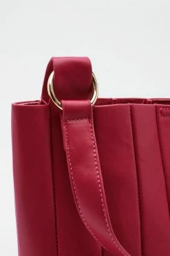 Faux Leather Structured Shoulder Bag 6 Faux Leather Structured Shoulder Bag -Nasty Gal Sales Store Sales womens berry faux leather structured shoulder bag 2
