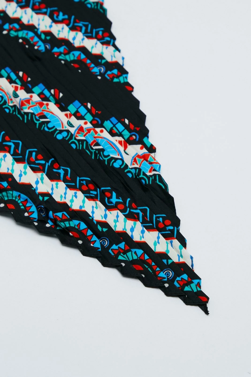 Abstract Print Head Scarf 3 Abstract Print Head Scarf - Image 3