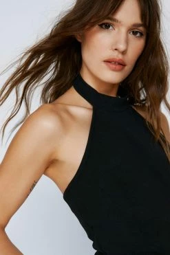 Asymmetric Hem Ruched Mini Dress -Nasty Gal Sales Store Sales womens black asymmetric hem ruched mini dress 1