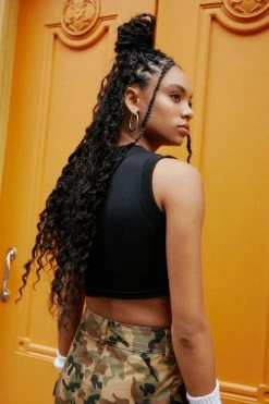 Dragon Diamante Detail Tank Top 6 Dragon Diamante Detail Tank Top -Nasty Gal Sales Store Sales womens black dragon diamante detail tank top 2