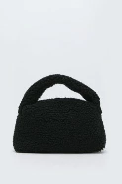 Alternative view of Faux Teddy Slouchy Grab Bag