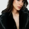 Fluffy Faux Fur Coat