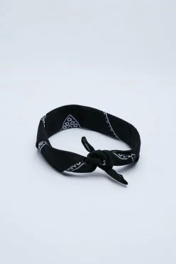 Paisley Bandana -Nasty Gal Sales Store Sales womens black paisley bandana 1 2