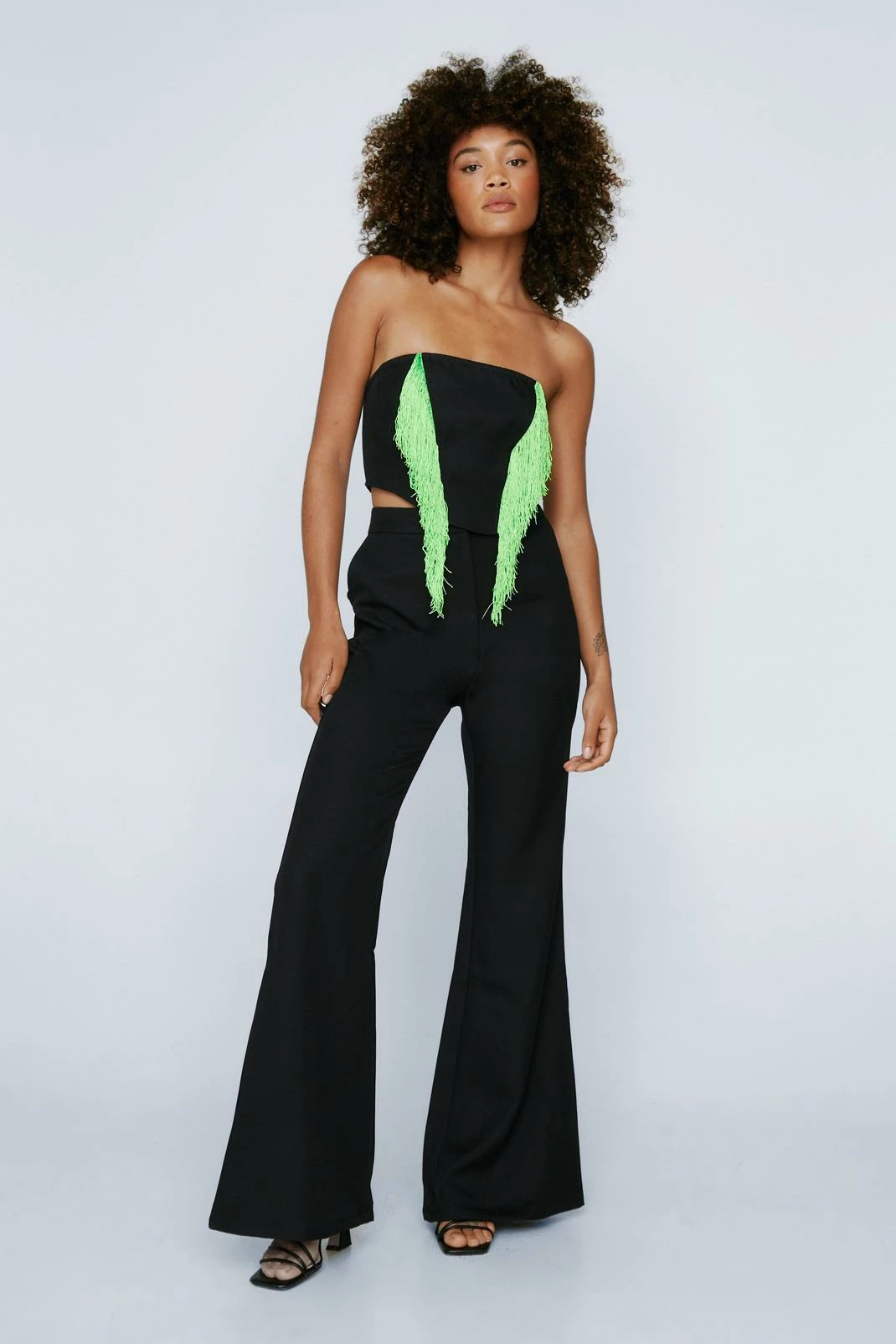 Premium Fringed Bustier Top 1 Premium Fringed Bustier Top
