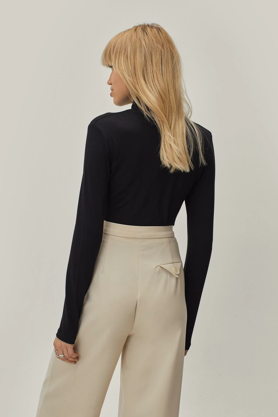 Roll Neck Long Sleeve Top 3 Roll Neck Long Sleeve Top - Image 3