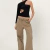 Slinky Cut Out Long Sleeve Top