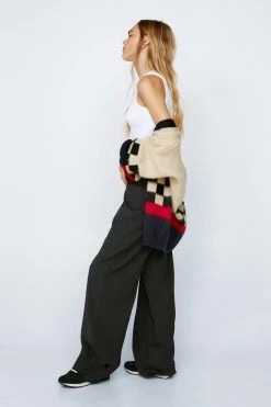 Tailored Pleat Detail Pants