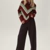 Tailored Pleated Wide Leg Pants