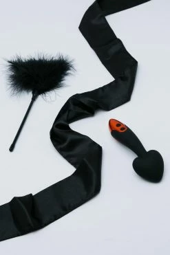Alternative view of Vibrator Feather Tickler And Tie Mask Set