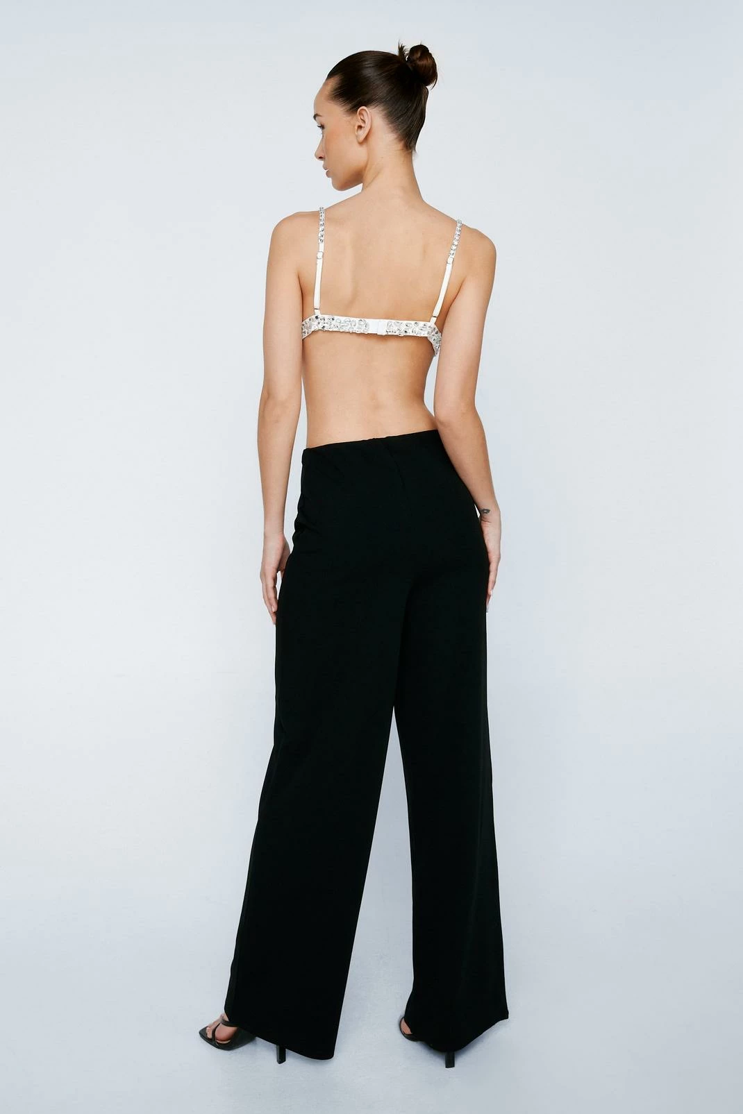Wide Leg Crepe Pants 3 Wide Leg Crepe Pants - Image 3