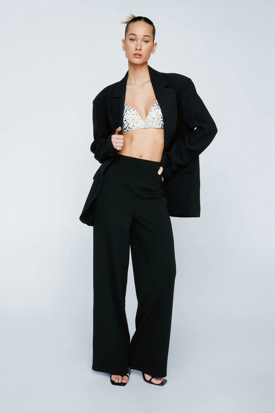 Wide Leg Crepe Pants 4 Wide Leg Crepe Pants - Image 4