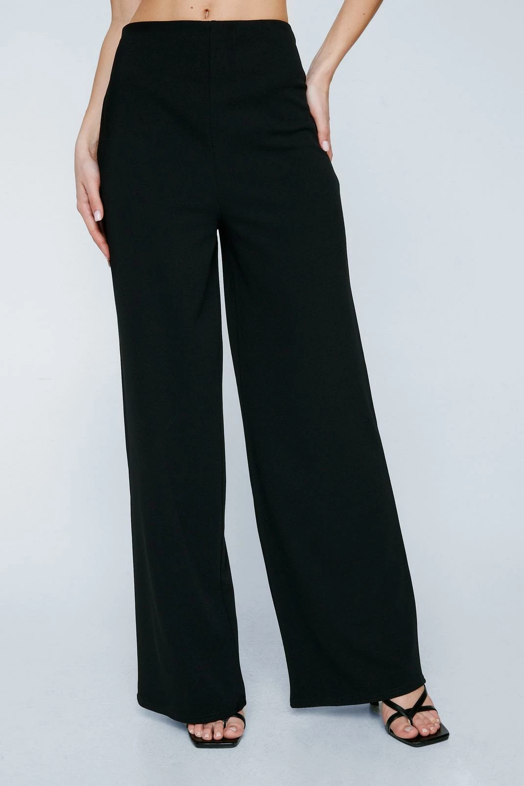 Wide Leg Crepe Pants 1 Wide Leg Crepe Pants