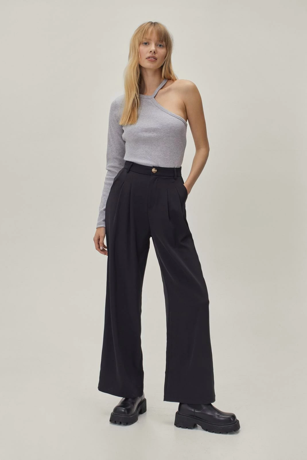 Wide Leg Tailored Pants 4 Wide Leg Tailored Pants - Image 4