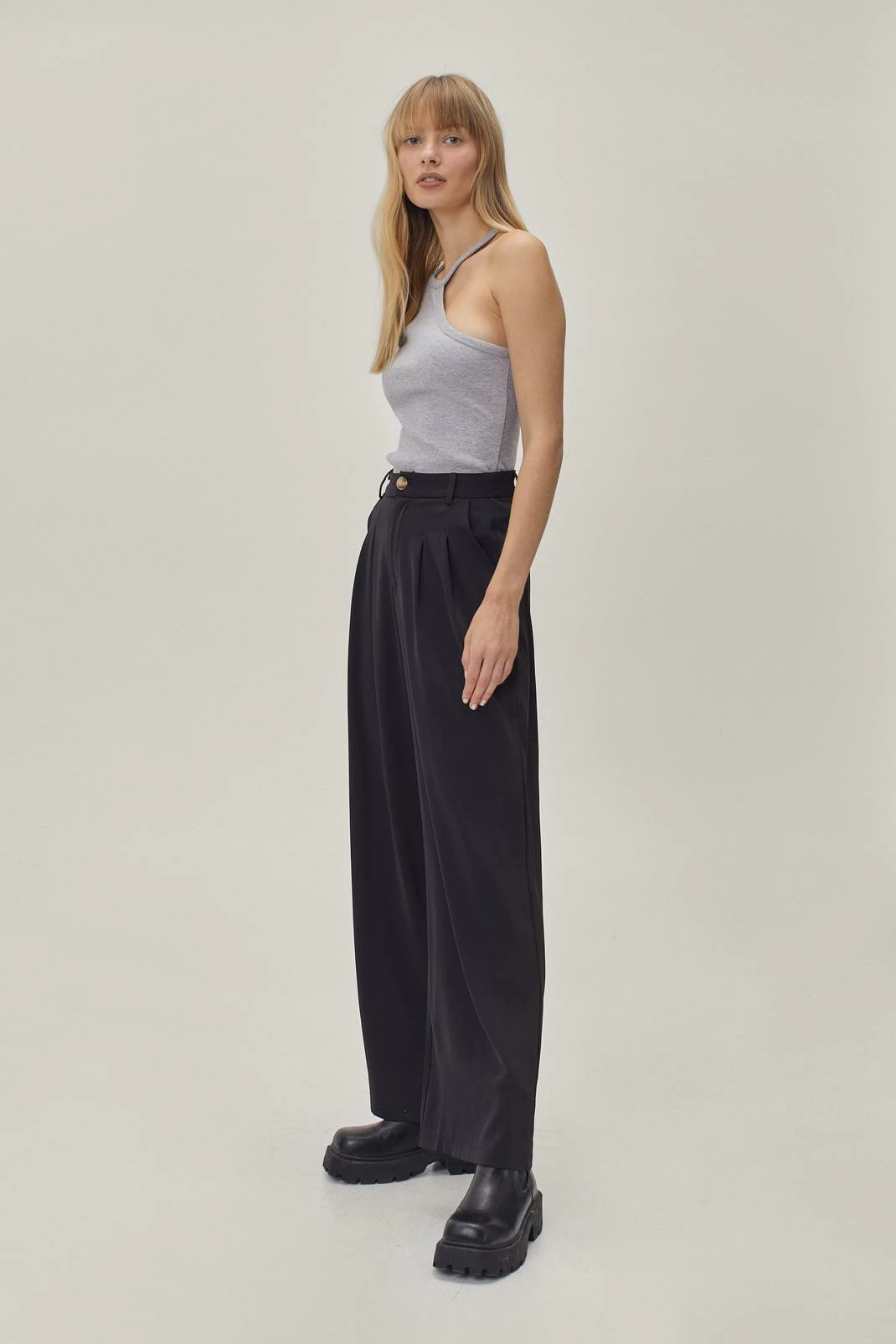 Wide Leg Tailored Pants 1 Wide Leg Tailored Pants