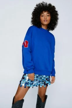 Alternative view of Brooklyn Back Detail Oversized Sweatshirt