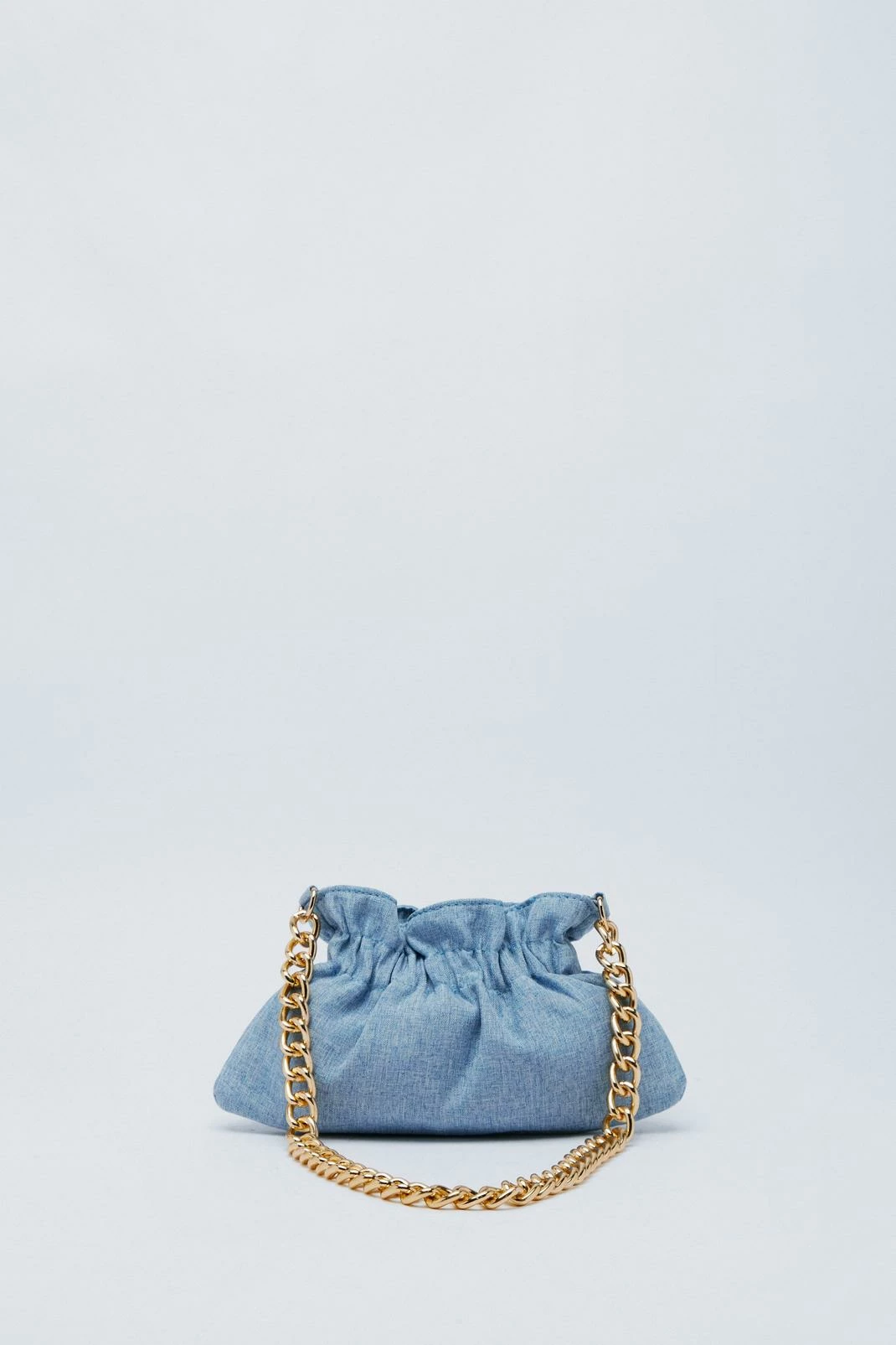 Chain Detail Pouch Bag 2 Chain Detail Pouch Bag - Image 2