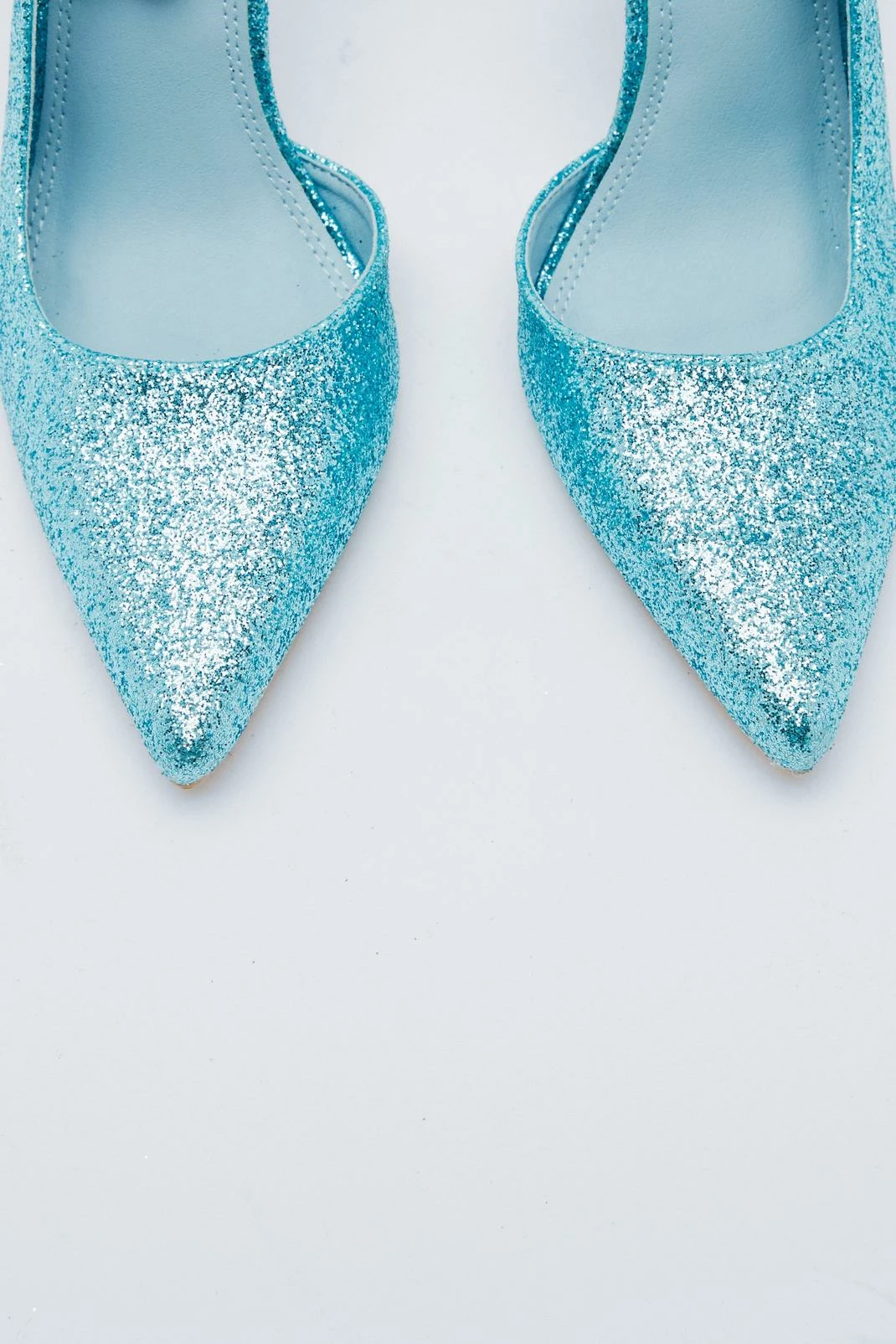Embellished Glitter Strappy Court Heels 3 Embellished Glitter Strappy Court Heels - Image 3