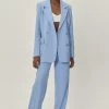 Tailored Double Breasted Long Sleeve Blazer