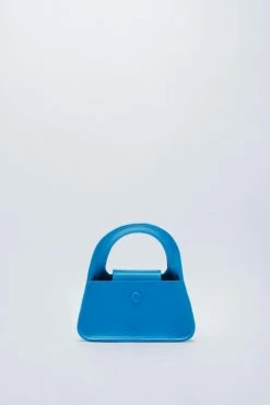 Structured Rectangle Chunky Handle Grab Bag -Nasty Gal Sales Store Sales womens bright20blue structured rectangle chunky handle grab bag 1