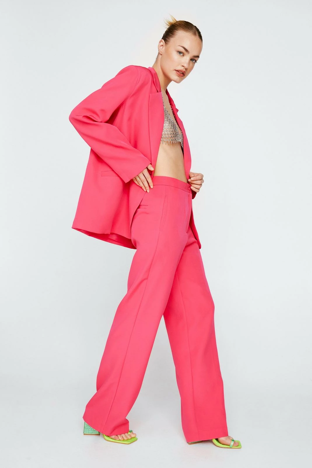 Premium Wide Leg Tailored Pants 4 Premium Wide Leg Tailored Pants - Image 4