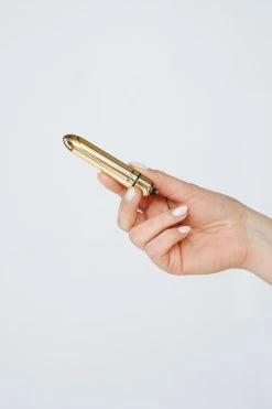 Sleek Streamlined Mini Vibrator -Nasty Gal Sales Store Sales womens champagne sleek streamlined mini vibrator 3