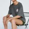 Smile Graphic Oversized T-shirt