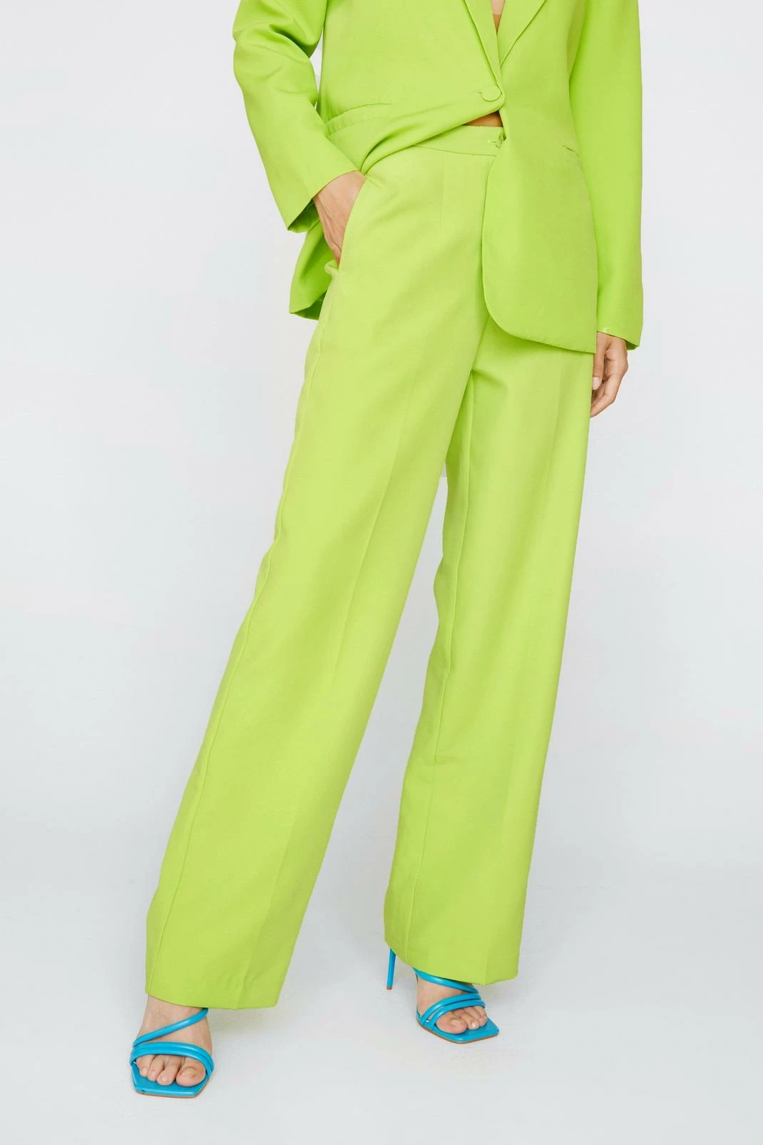 Premium Wide Leg Tailored Pants 8 Premium Wide Leg Tailored Pants - Image 8