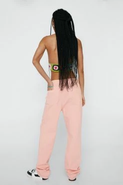 9's Style Denim Puddle Jean -Nasty Gal Sales Store Sales womens coral 90s style denim puddle jean 2