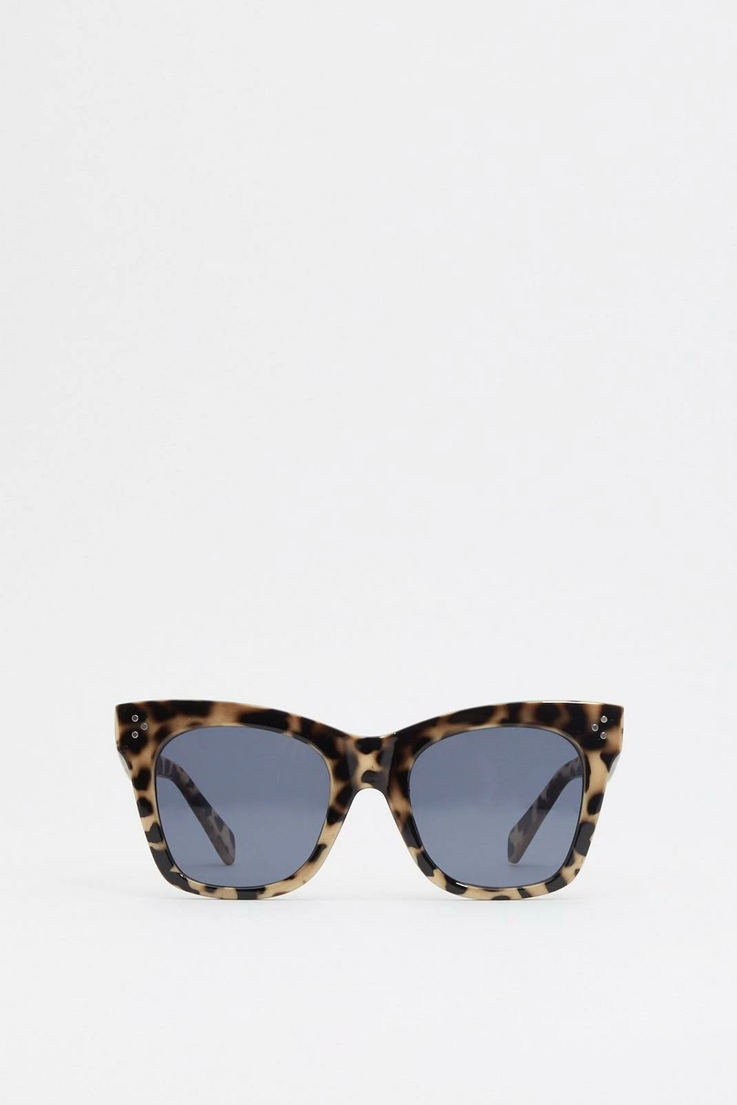 Chunky Leopard Cat Eye Sunglasses 2 Chunky Leopard Cat Eye Sunglasses - Image 2