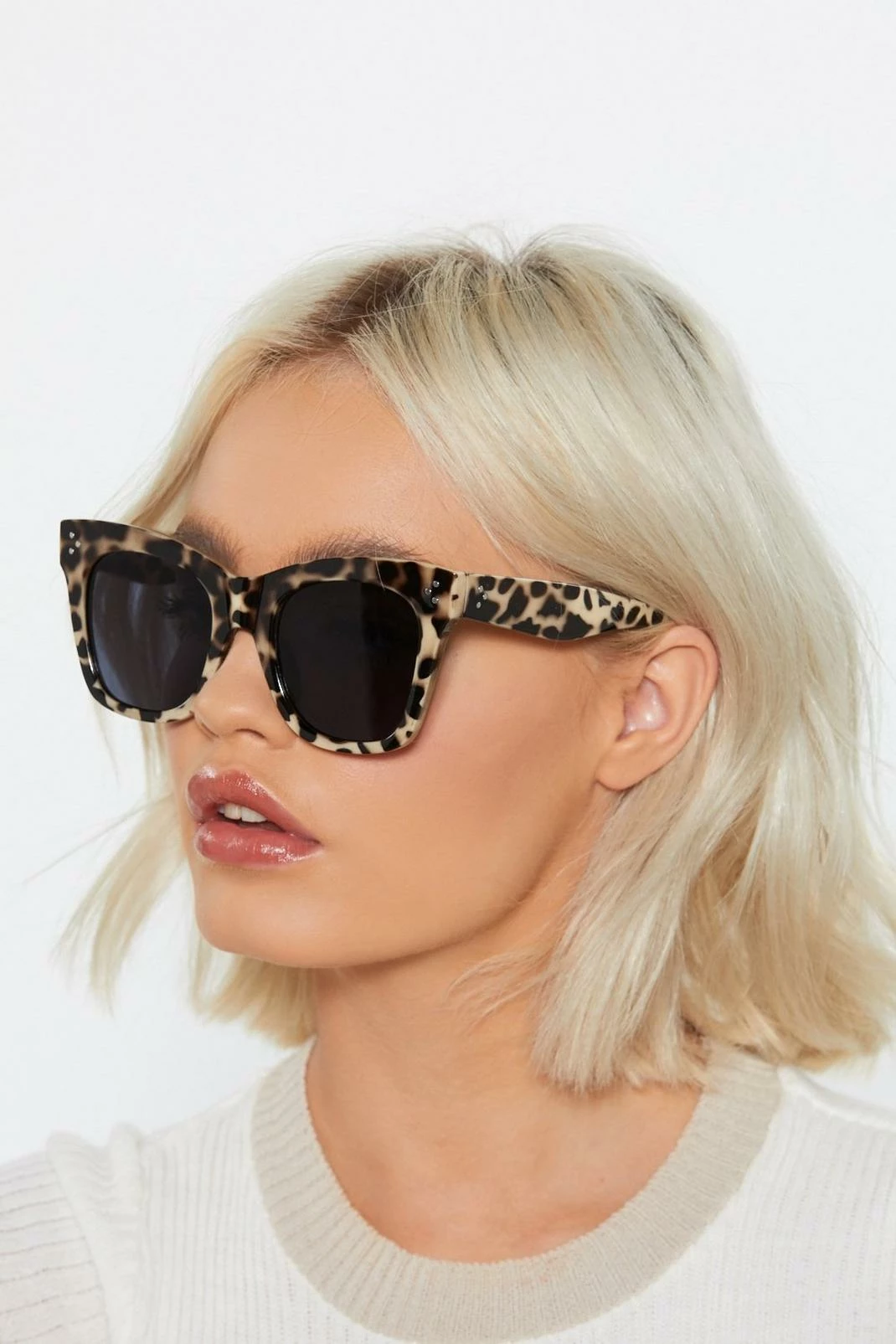 Chunky Leopard Cat Eye Sunglasses 1 Chunky Leopard Cat Eye Sunglasses