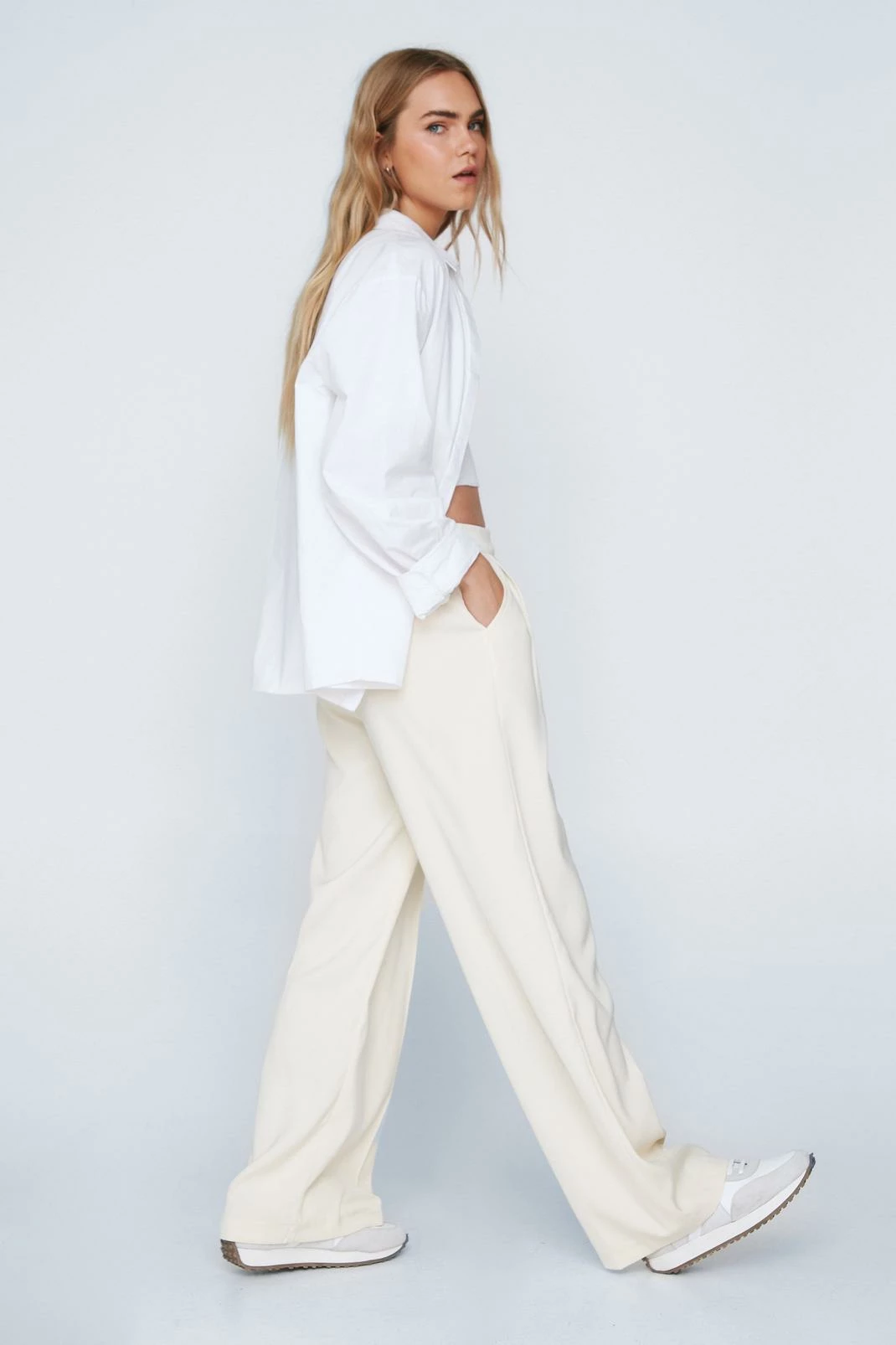 Tailored High Waisted Wide Leg Pants 1 Tailored High Waisted Wide Leg Pants