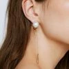 Chunky Pearl Drop Earrings