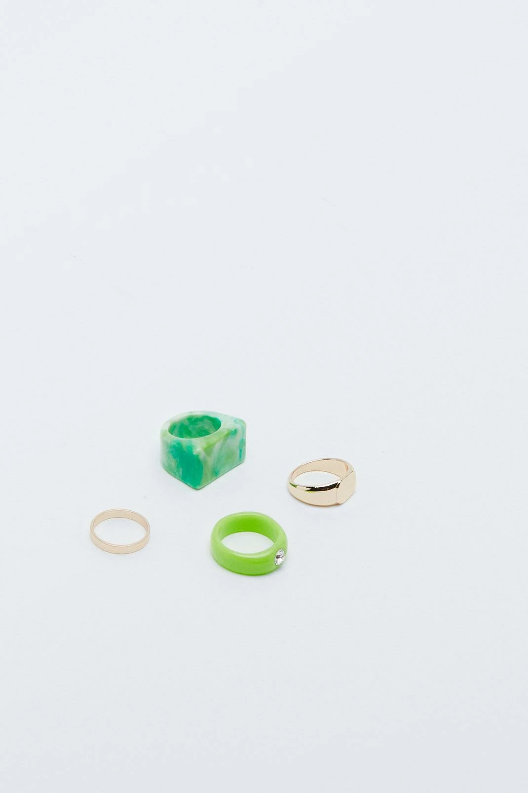 4 Piece Mixed Ring Pack 2 4 Piece Mixed Ring Pack - Image 2