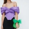 Oversized Bow Wristlet Grab Bag