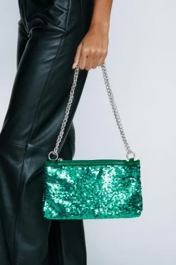Slouched Sequin Grab Bag