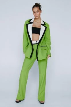 Alternative view of Tailored Color Block Blazer