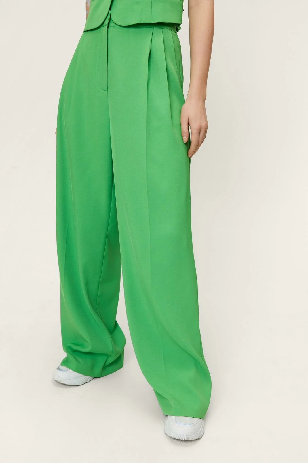 Tailored High Waisted Wide Leg Pants 7 Tailored High Waisted Wide Leg Pants - Image 7