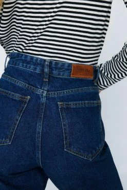 Organic Cotton Straight Leg Denim Jeans -Nasty Gal Sales Store Sales womens indigo organic cotton straight leg denim jeans 2
