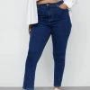 Plus Size Denim Skinny Jeans