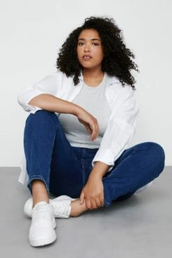 Plus Size Denim Skinny Jeans -Nasty Gal Sales Store Sales womens indigo plus size denim skinny jeans 3
