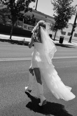 Bridal Tulle Step Hem Maxi Dress 6 Bridal Tulle Step Hem Maxi Dress -Nasty Gal Sales Store Sales womens ivory bridal tulle step hem maxi dress 2