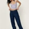 Check Jacquard Halterneck Crop Top