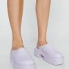 Closed Toe Cleated Clog Mules