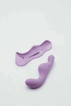 Metallic Rechargeable Seated Vibrator 11 Metallic Rechargeable Seated Vibrator -Nasty Gal Sales Store Sales womens lilac metallic rechargeable seated vibrator 1