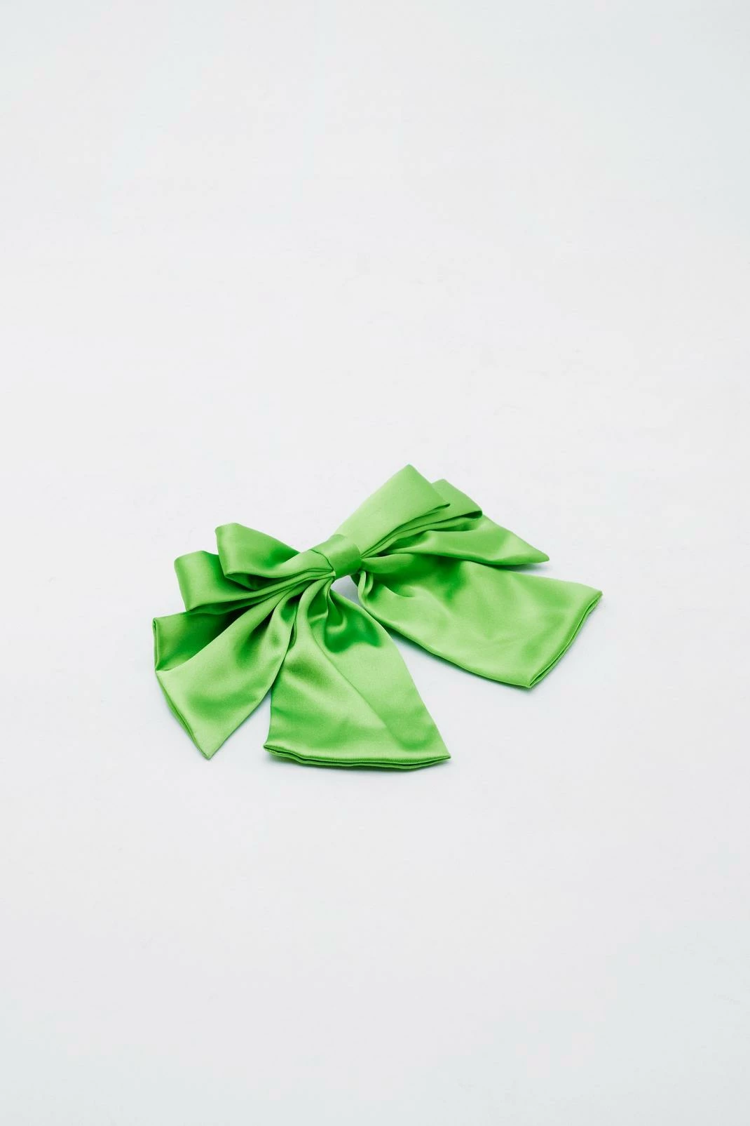 Satin Bow Hair Clip 5 Satin Bow Hair Clip - Image 5