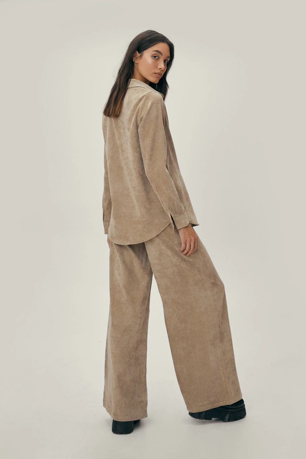 Cord Wide Leg Two Piece Pants 3 Cord Wide Leg Two Piece Pants - Image 3