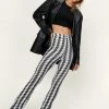 Geo Mesh Flared Pants