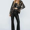 Premium Diamond Multi Sequin Blazer