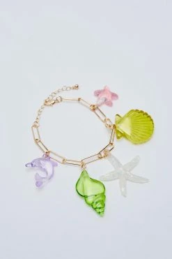 Alternative view of Recycled Sea Charms Bracelet